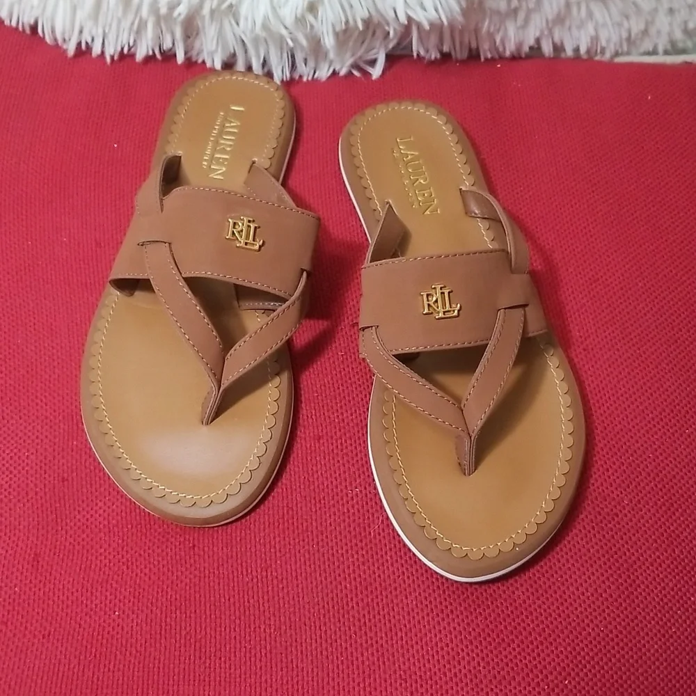 Ralph Lauren Brown Sandals - Picture 2 of 10